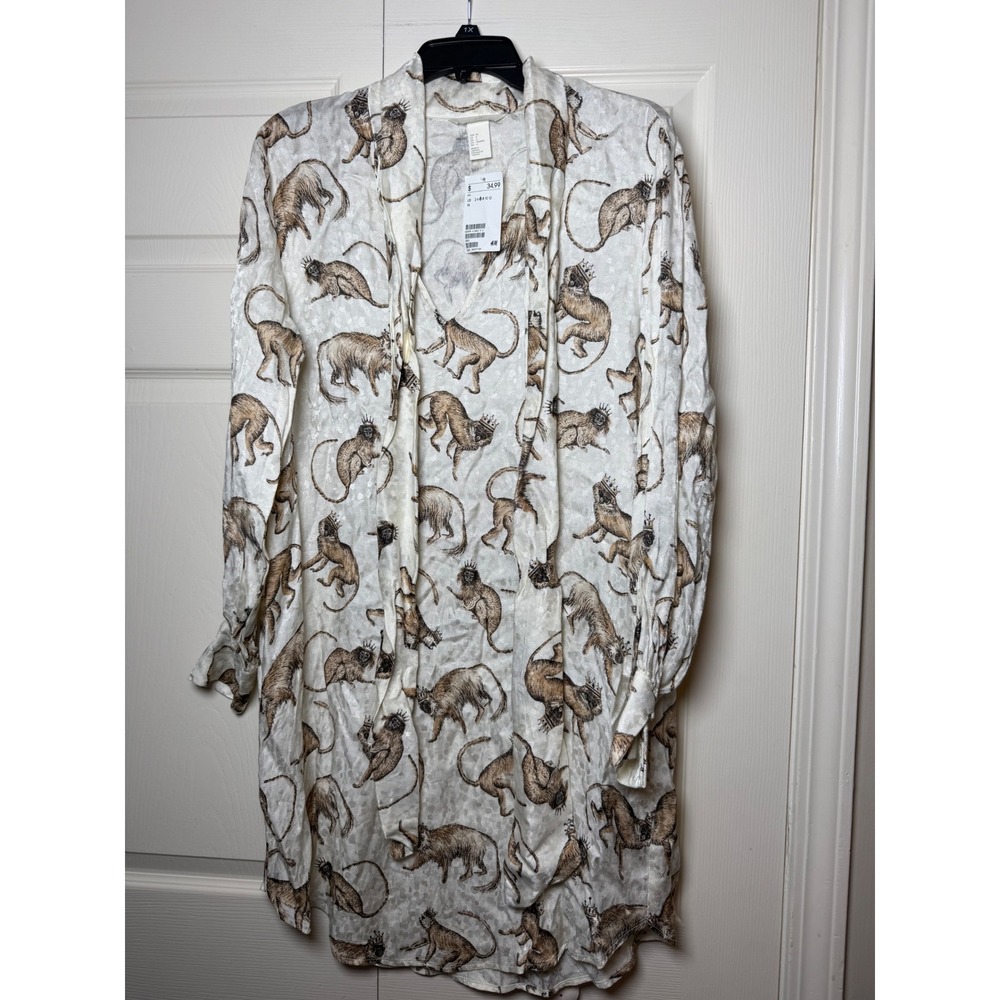 H&M Bloggers Fave Jacquard Monkey Dress